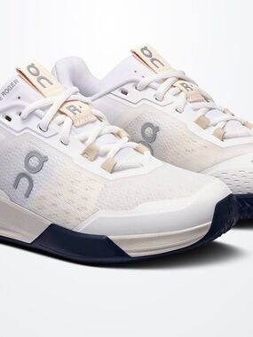 New OnCloud THE ROGER Advantage Pro Clay Court Tennis Padel Sneakers White 7.5